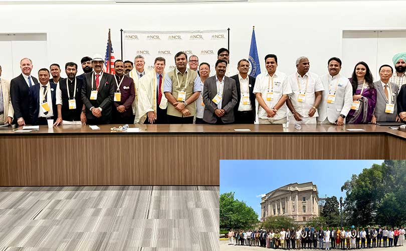 എൻസിഎസ്എൽ ഉച്ചകോടിയിൽ ഇന്ത്യയിൽ നിന്നുള്ള 130 ലധികം നിയമസഭാംഗങ്ങൾ പങ്കെടുക്കും