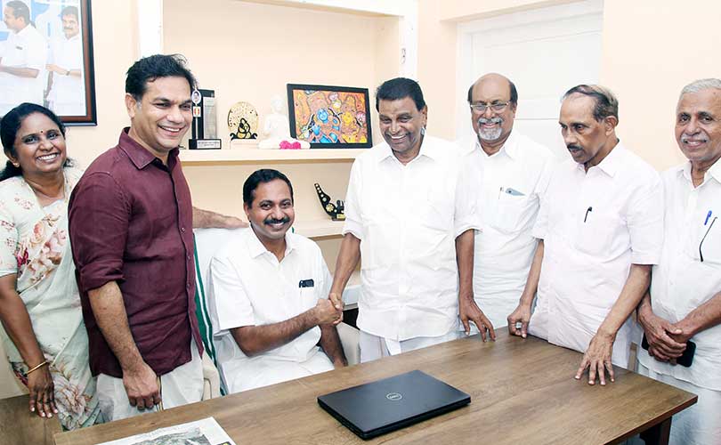 ദീപക് ജോയ് എം എൽ എ യുടെ ഓഫിസ് തുറന്നു             