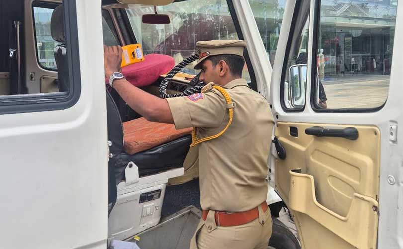 സ്കൂൾ ബസുകളിൽ മിന്നൽ പരിശോധന 34 വാഹനങ്ങൾക്ക് 57,250 രൂപ പിഴ ഈടാക്കി