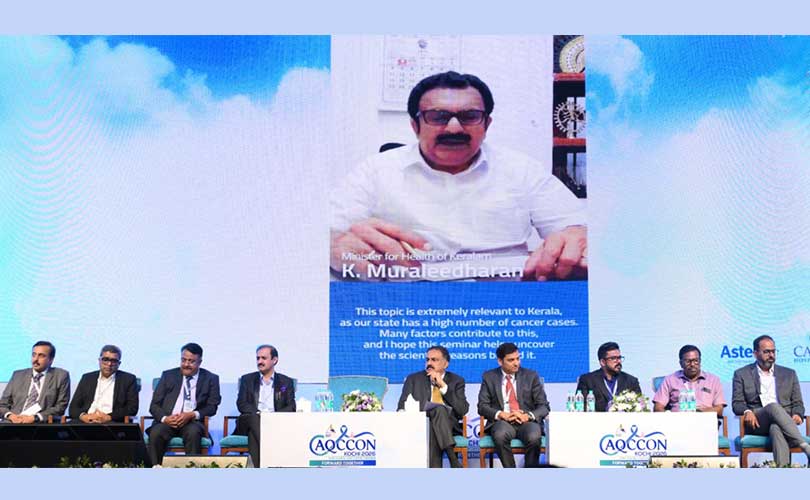 ക്യാൻസർ ഗവേഷണങ്ങൾക്കും പ്രതിരോധ പ്രവർത്തനങ്ങൾക്കും സംസ്ഥാന സർക്കാരിന്റെ പരിപൂർണ്ണ പിന്തുണ ആസ്റ്റർ ക്വാളിറ്റി കെയർ ക്യാൻസർ കോൺക്ലേവ് ആരോഗ്യ മന്ത്രി ഉദ്ഘാടനം ചെയ്തു