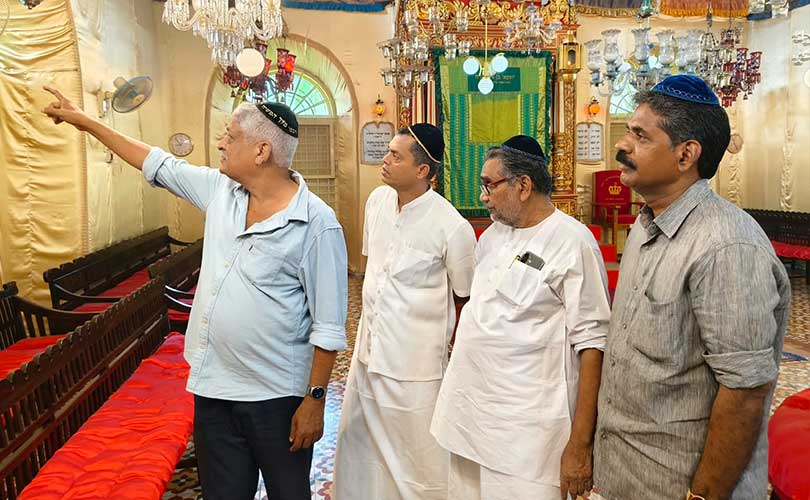 എറണാകുളം മാർക്കറ്റ് റോഡിലെ കാടവുമ്പാഗം ജൂതപ്പള്ളിനേരെയുള്ള ആക്രമണശ്രമം കേരള സർക്കാറിൻ്റെ പരാജയം ബി.ജെ.പി