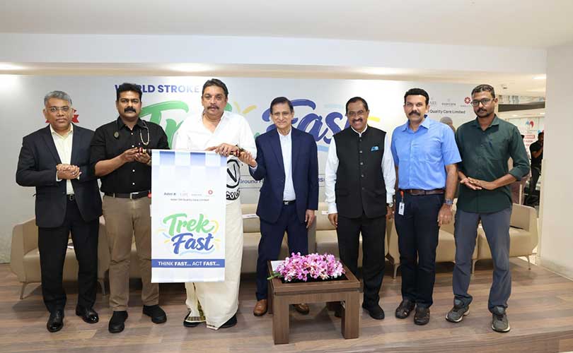 സ്ട്രോക്ക് ബോധവൽക്കരണവുമായി കിംസ്‌ഹെൽത്ത് ട്രെക്ക് ഫാസ്റ്റ്