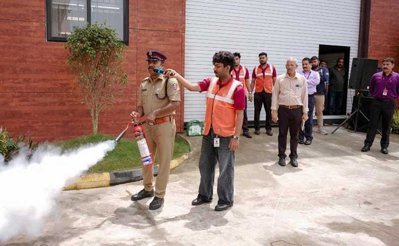 എസ്ഐബി ടവറിൽ ദുരന്ത നിവാരണ മോക്ഡ്രില്‍ സംഘടിപ്പിച്ച് സൗത്ത് ഇന്ത്യൻ ബാങ്ക്