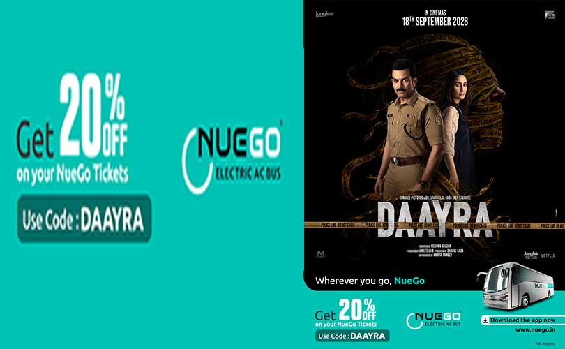 ദായ്റയുമായി ന്യൂഗോ സഹകരണം യാത്രക്കാർക്ക് 20% ഇളവ്
