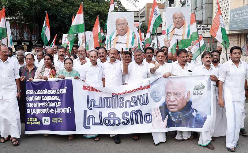 ഖര്‍ഗെയ്ക്കെതിരായ ജാതി അധിക്ഷേപം രാജ്യത്തിന് അപമാനം മുന്‍മന്ത്രി കെ. ബാബു