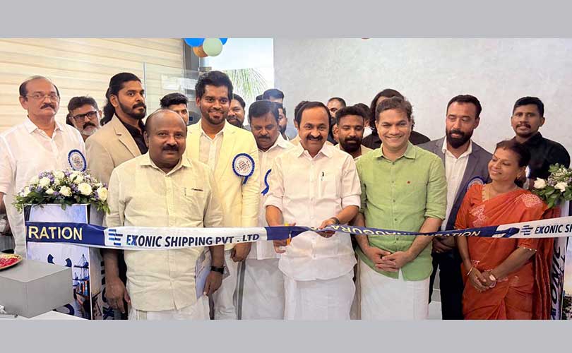എക്‌സോണിക് ഷിപ്പിങ് കമ്പനി ഓഫീസ് ഉദ്ഘാടനം ചെയ്തു