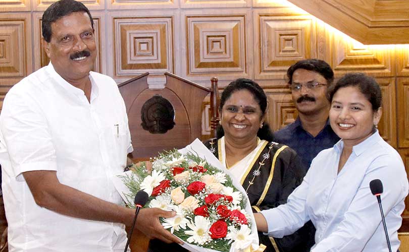 വി.ആർ സുധീർ പുതിയ ഡെപ്യൂട്ടി മേയർ 