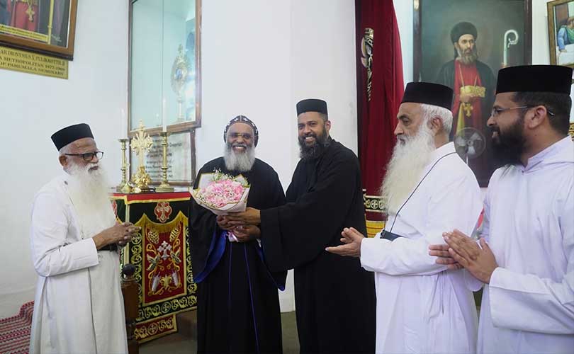 വെരി.റവ.യാക്കോബ് തോമസ് റമ്പാന് സ്വീകരണം