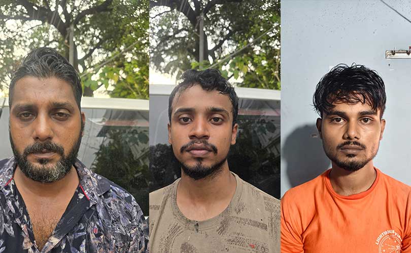 ഓപ്പറേഷൻ തൂഫാൻ നാർക്കോ ഹണ്ടിന്റെ ഭാഗമായി കൊച്ചി സിറ്റി യിൽ  കഞ്ചാവ് പിടികൂടി.