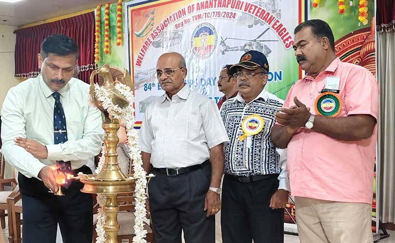 ഇ.എം.ഇ. കോർപ്സ് 84-ാം സ്ഥാപക ദിനം ആഘോഷിച്ചു 
