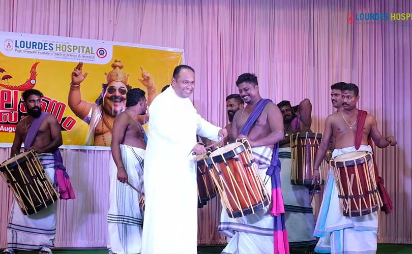 ലൂർദ് ആശുപത്രിയിൽ ഓണാഘോഷം സംഘടിപ്പിച്ചു 