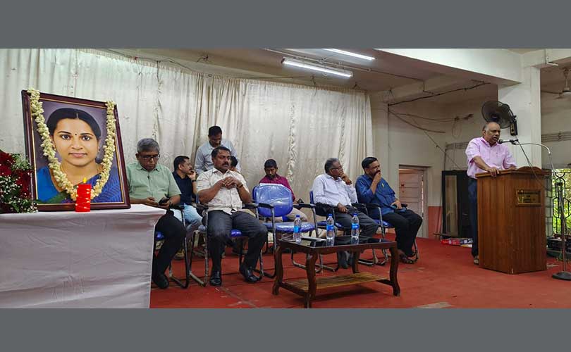 ഡോ. ഡാളി പൗലോസ് മേപ്പുറത്തിന്റെ നിര്യാണത്തിൽ കുസാറ്റിൽ അനുശോചന സമ്മേളനം