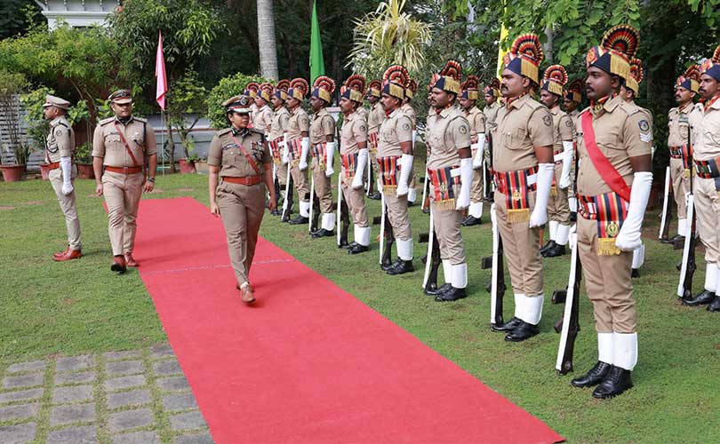 എണ്‍പതാമത് സ്വാതന്ത്ര്യ ദിനം പോലീസ് ആസ്ഥാനത്തു സമുചിതമായി ആഘോഷിച്ചു 