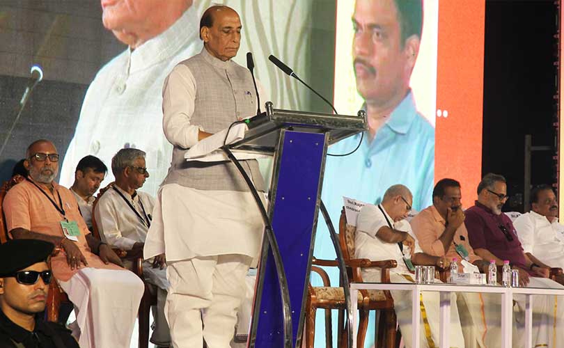 വികസനത്തിനാധാരം രാമന്റെ മൂല്യങ്ങള്‍ രാജ്‌നാഥ് സിങ് 