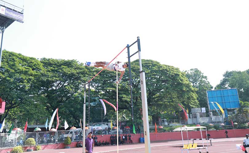 4.40 മീറ്ററിൽ അശ്വിന്റെ പറക്കൽ 36 വർഷം പഴക്കമുള്ള ഉയരത്തിന് അരികിലെത്തി KAP-3 താരം