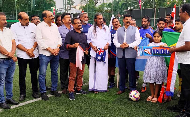 ലോകകപ്പ് ഫുടബോള്‍ ആവേശത്തില്‍ പങ്ക് ചേര്‍ന്ന് എറണാകുളം പ്രസ് ക്ലബ്ബ്