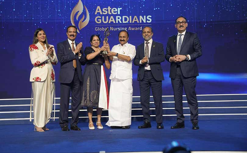 ആസ്റ്റർ ഗാർഡിയൻസ് ഗ്ലോബൽ നഴ്‌സിംഗ് അവാർഡ് 2026 വിജയിയായി മലയാളി നഴ്‌സ്‌ അജിമോൾ പ്രദീപ് ലഭിക്കുക 250,000 യു.എസ് ഡോളർ സമ്മാനത്തുക