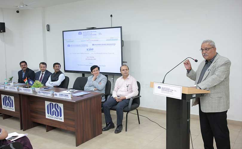 ഇൻസോൾവൻസി പ്രൊഫഷണലുകൾക്കായി ദ്വിദിന ശിൽപശാല സംഘടിപ്പിച്ചു