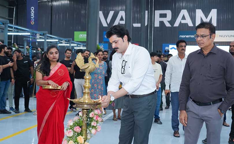 ഇബിജി ഗ്രൂപ്പിൻ്റെ കേന്ദ്രീകൃത നിർമ്മാണ വിതരണ ഹബ്ബായ വജ്രം ഇലക്ട്രിക് പ്രവർത്തനമാരംഭിച്ചു