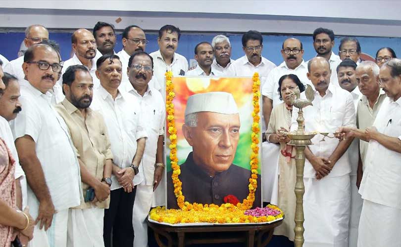 നെഹ്റു രാജ്യത്തിന്റെ അടിത്തറ പാകിയ ദീര്‍ഘദര്‍ശിയായ നേതാവ് കെ ബാബു