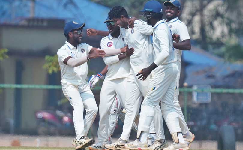 സി.കെ. നായിഡു ട്രോഫിയിൽ കേരളത്തിന് തുടർച്ചയായ മൂന്നാം വിജയം ഗോവയെ തോൽപ്പിച്ചത് 243 റൺസിന്