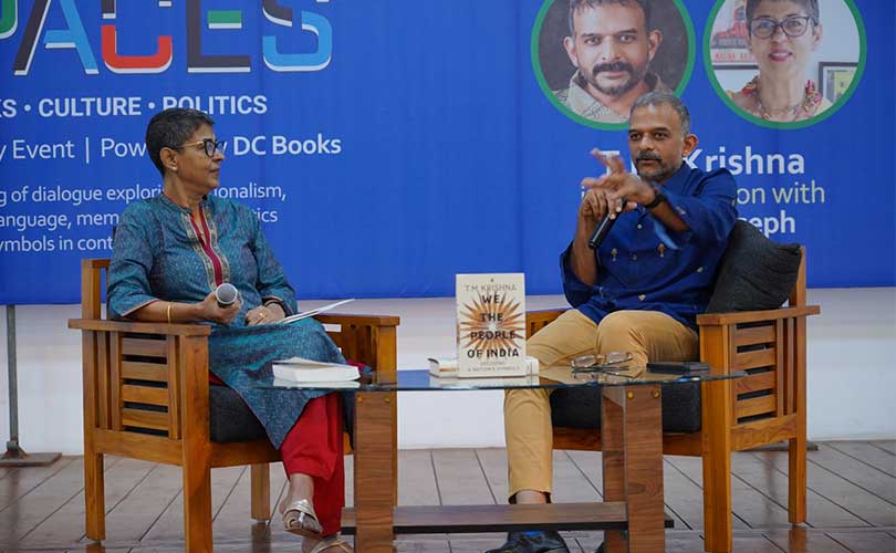 ദേശീയ ചിഹ്‌നങ്ങളെക്കുറിച്ച് പ്രചരിക്കുന്നത് തെറ്റായ ചരിത്രം  ടി എം കൃഷ്ണ