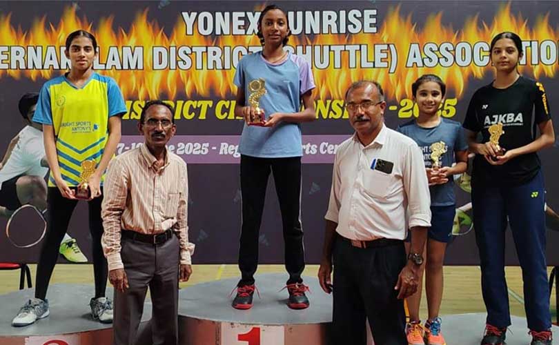 ജില്ലാ ബാഡ്മിന്റണ്‍ ചാംപ്യന്‍ഷിപ്പ് ആദ്യഘട്ട മല്‍സരം നടന്നു