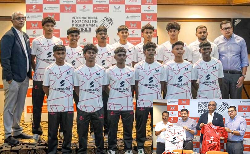 ഫുട്‌ബോൾ സ്വപ്നങ്ങളുമായി കേരളത്തിലെ 12 യുവതാരങ്ങൾ മലേഷ്യയിലേക്ക് വഴിതുറന്ന് സൂപ്പർ ലീഗ് കേരള