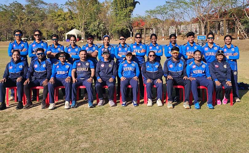 സീനിയർ വനിതാ ഏകദിന ടൂർണമെന്റ് ത്രിപുരയ്ക്കെതിരെ കേരളത്തിന് 60 റൺസ് വിജയം