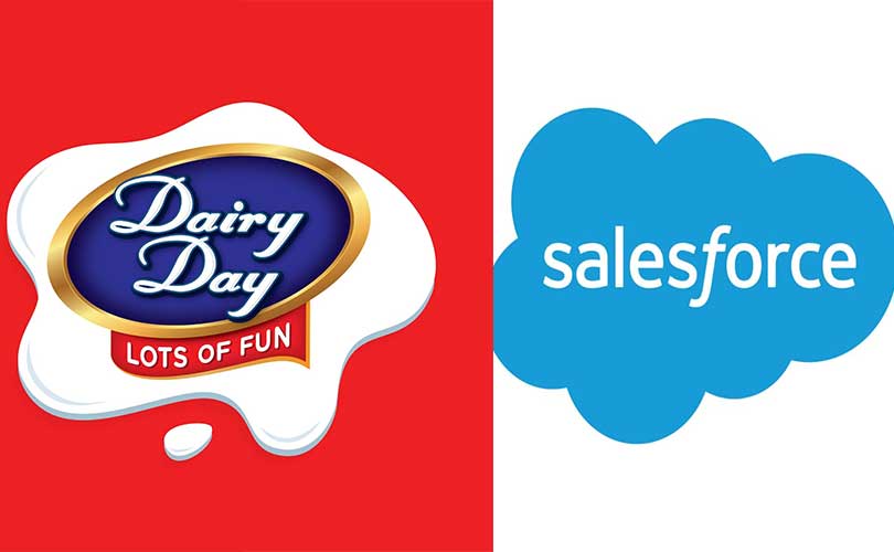 ഡയറി ഡേ  സെയിൽസ് ഫോഴ്സുമായി സഹകരിക്കുന്നു