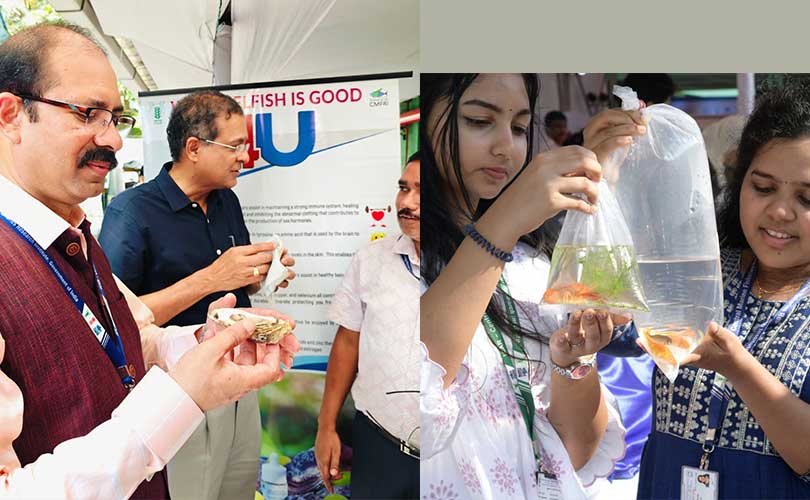 കല്ലുമ്മക്കായ ബിരിയാണി മുതൽ ആലങ്ങാടൻ ശർക്കര വരെ .സിഎംഎഫ്ആർഐയിൽ ത്രിദിന മത്സ്യമേള തുടങ്ങി 