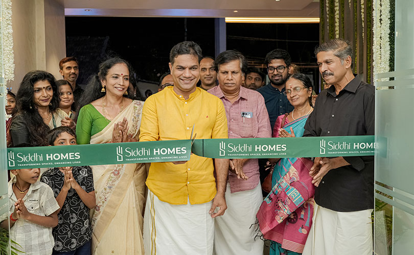 സിദ്ധി ഹോംസിന്റെ 16-ാമത് പദ്ധതി സിദ്ധി ചന്ദ്രവിലാസം ഉദ്ഘാടനം ചെയ്തു