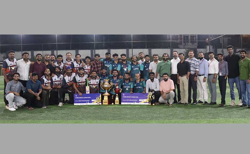 സൈബര്‍ ക്രിക്കറ്റ് ലീഗ് 2025 സെന്‍ ബ്ലെയിസ് ടീം ചാമ്പ്യന്മാര്‍