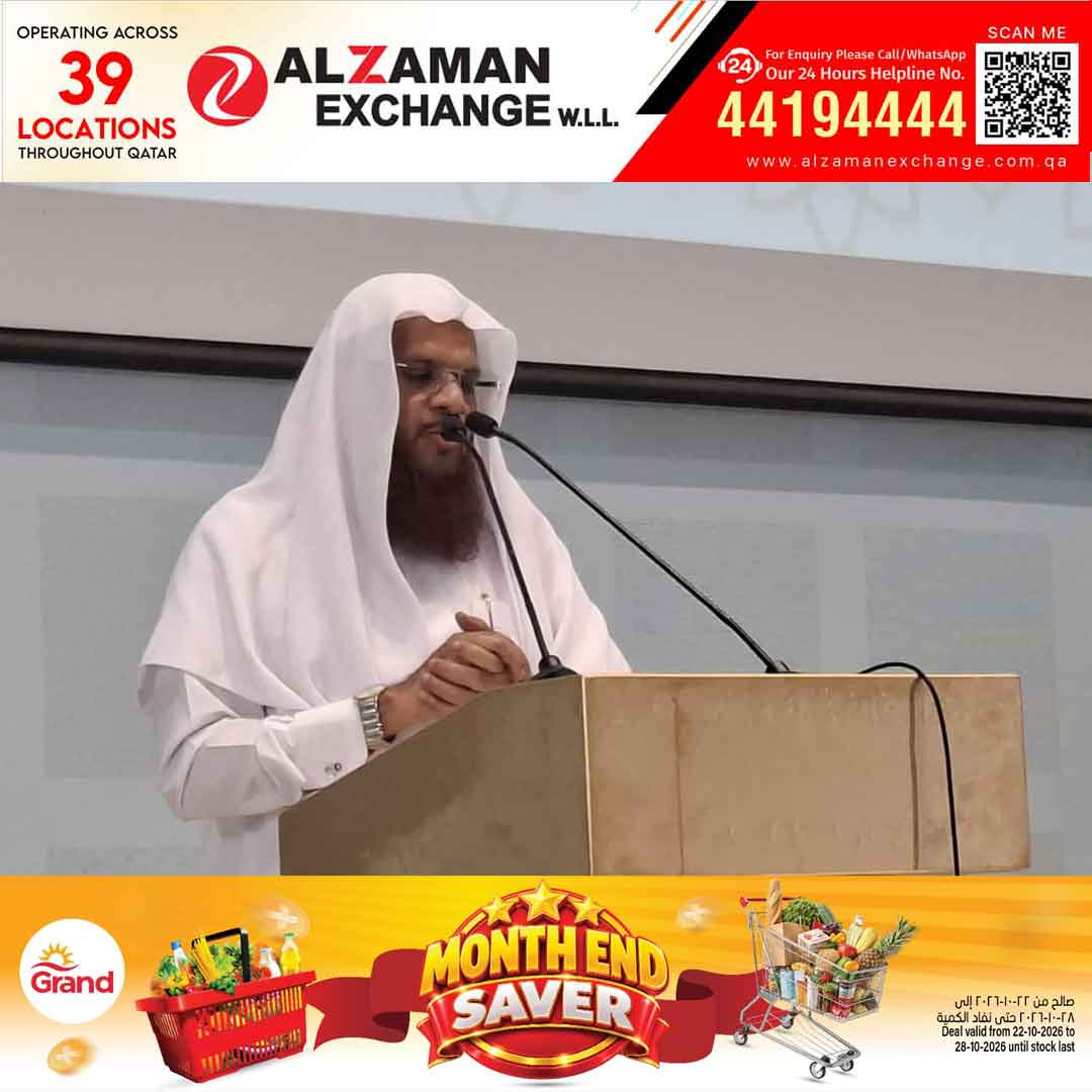 ദൈവീക കൽപനകൾക്കനുസൃത ജീവിതമാണ് സമധാനത്തിൻ്റെ മാർഗ്ഗം - ഹുസൈൻ സലഫി