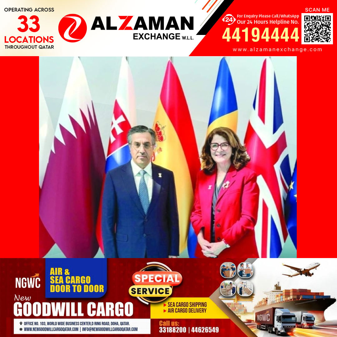 തൊഴിൽ മേഖലയിൽ അന്താരാഷ്ട്ര സഹകരണം ശക്തമാക്കാൻ ഖത്തർ; ഫിൻലാൻഡ്, യുകെ മന്ത്രിമാരുമായി ഡോ. അലി ബിൻ സമീഖ് അൽ മർറി കൂടിക്കാഴ്ച നടത്തി