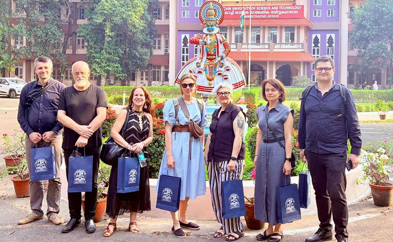 ഓസ്‌ട്രാവ സർവകലാശാല പ്രതിനിധികൾ കുസാറ്റ് സന്ദർശിച്ചു