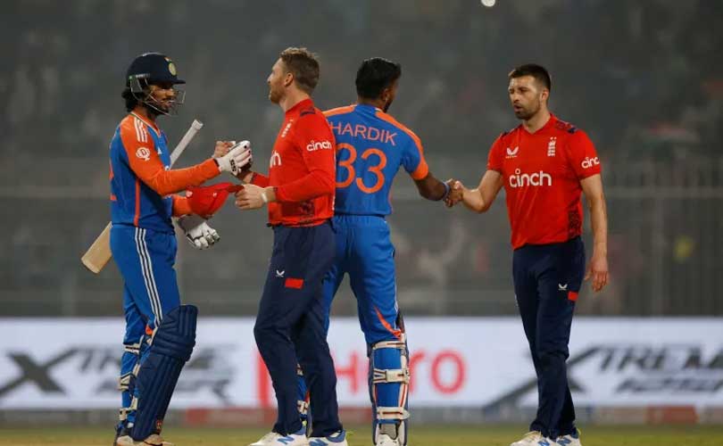 ഇംഗ്ലണ്ടിനെതിരായ ടി-ട്വന്റി പരമ്പരയിലെ ആദ്യ മത്സരത്തിൽ ഇന്ത്യയ്ക്ക് 7 വിക്കറ്റിന്റെ തകർപ്പൻ ജയം.