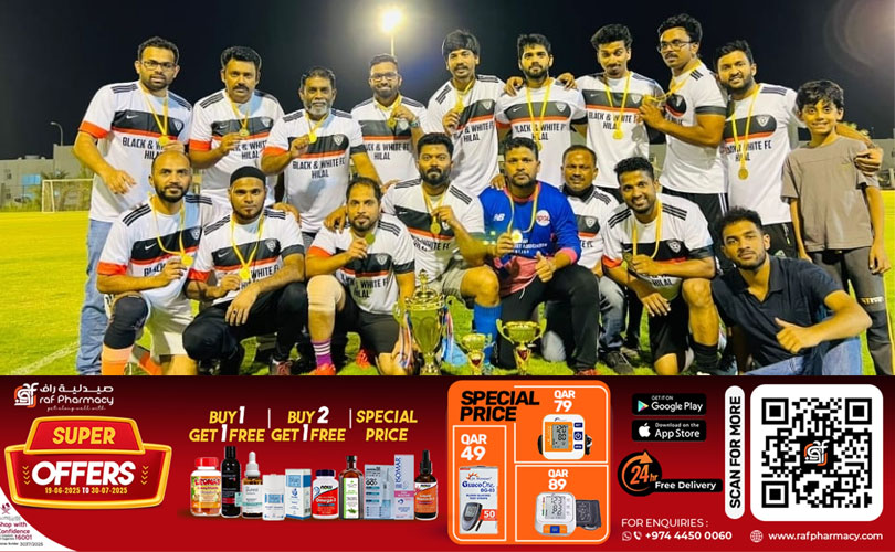 ഇന്ത്യൻ ഫാർമ ഫുട്ബോൾ ലീഗ്: ബ്ലാക്ക് & വൈറ്റ് എഫ്.സി ഹിലാൽ ചാമ്പ്യന്മാർ