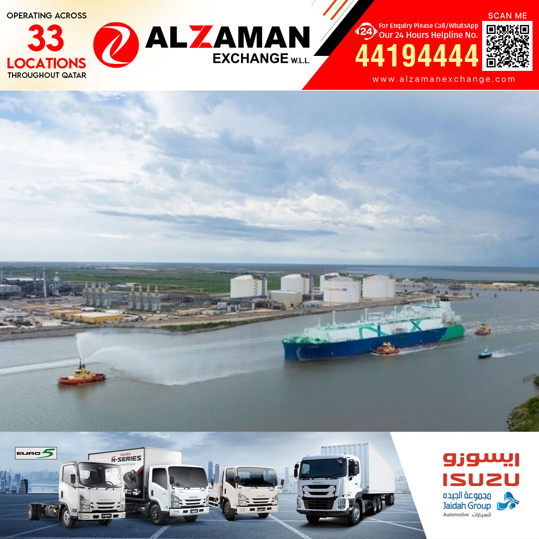 ഖത്തർ എനർജിയുടെ ചരിത്രനേട്ടം; അമേരിക്കയിലെ ഗോൾഡൻ പാസ് പദ്ധതിയിൽ നിന്നുള്ള ആദ്യ എൽ.എൻ.ജി ഷിപ്‌മെന്റ് പുറപ്പെട്ടു