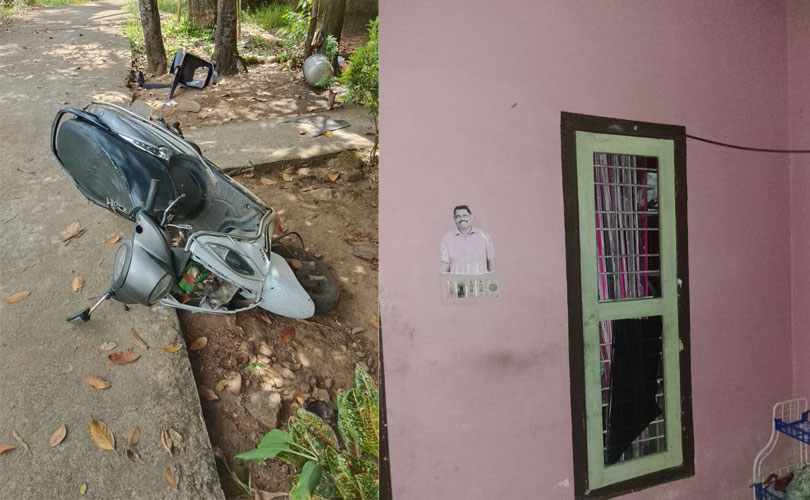 വീട് കയറി ആക്രമിച്ചതായി പരാതി