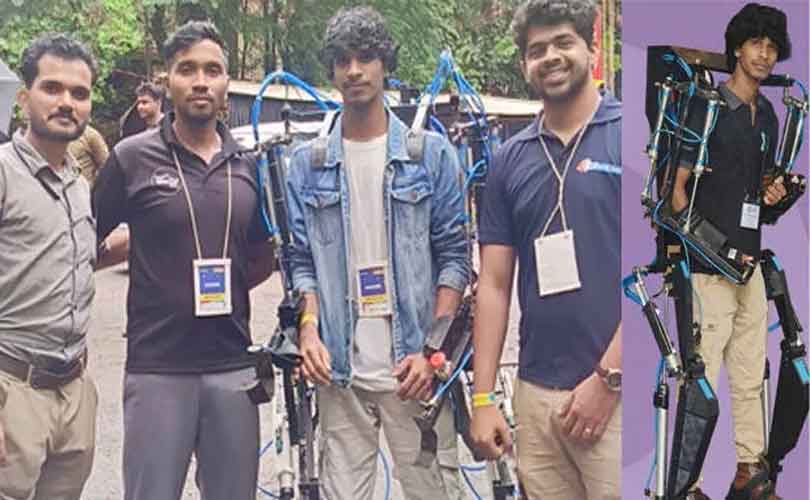 എ.ഐ. വിപ്ലവം: തലച്ചോറിന്റെ തരംഗങ്ങൾക്കനുസരിച്ച് പ്രവർത്തിക്കുന്ന എക്‌സോസ്കെൽട്ടൺ തിരുവനന്തപുരത്ത് പിറവികൊണ്ടു