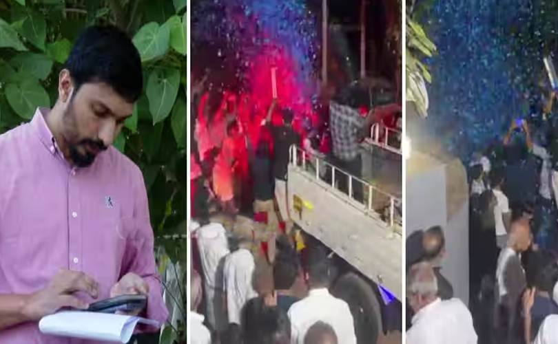 കണ്ണൂരിൽ വിവാഹാഘോഷത്തിനിടെ ഉഗ്രശബ്ദമുള്ള പടക്കം പൊട്ടിച്ചതിനെ തുടർന്ന് അയൽവീട്ടിലെ നവജാതശിശു ഗുരുതരാവസ്ഥയിൽ 