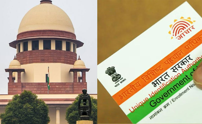 ആധാർ പൗരത്വം തെളിയിക്കുന്ന രേഖയല്ല: തിരഞ്ഞെടുപ്പ് കമ്മിഷൻ നിലപാട് ശരിവെച്ച് സുപ്രീംകോടതി