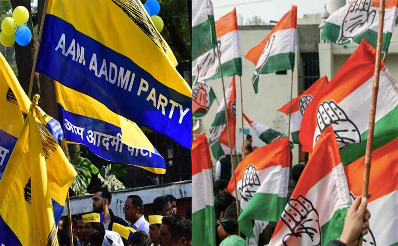  കോൺ​ഗ്രസും ബിജെപിയും സഖ്യത്തിൽ; ആം ആദ്മി പാർട്ടി ഇന്ത്യാ സഖ്യം വിട്ടു 