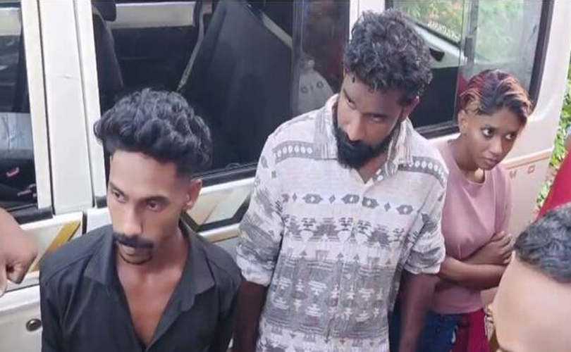 ആറ്റിങ്ങലിൽ സ്പാ ജീവനക്കാരി ഉൾപ്പെടെ മൂന്നു പേർ ലഹരിമരുന്നുമായി പിടിയിൽ