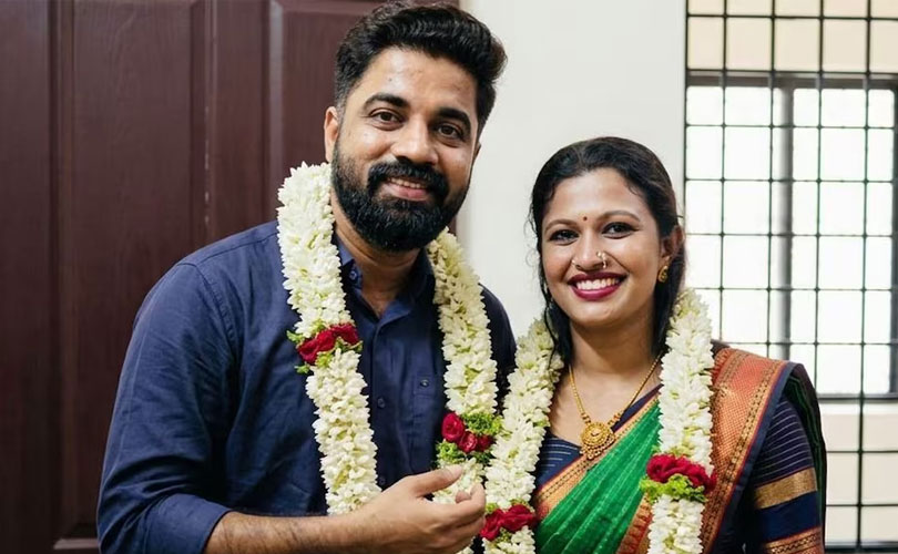  പി.എം. ആർഷോയും കെ. വിദ്യയും വിവാഹിതരായി