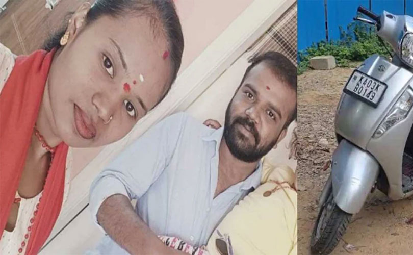 ഭാര്യയുടെ വെട്ടിയെടുത്ത തലയുമായി സ്കൂട്ടറിൽ സഞ്ചരിച്ച യുവാവ് പിടിയിൽ 
