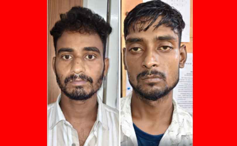 മൊബൈൽ ഫോൺ മോഷ്ടിച്ച കേസിൽ അന്യസംസ്ഥാന തൊഴിലാളികൾ അറസ്റ്റിൽ 