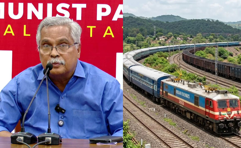 സിപിഐയുടെ ഡൽഹി സമരം: ബുക്ക് ചെയ്ത പ്രത്യേക ട്രെയിൻ റദ്ദാക്കി; 10 ലക്ഷം രൂപ തിരിച്ചുനൽകി