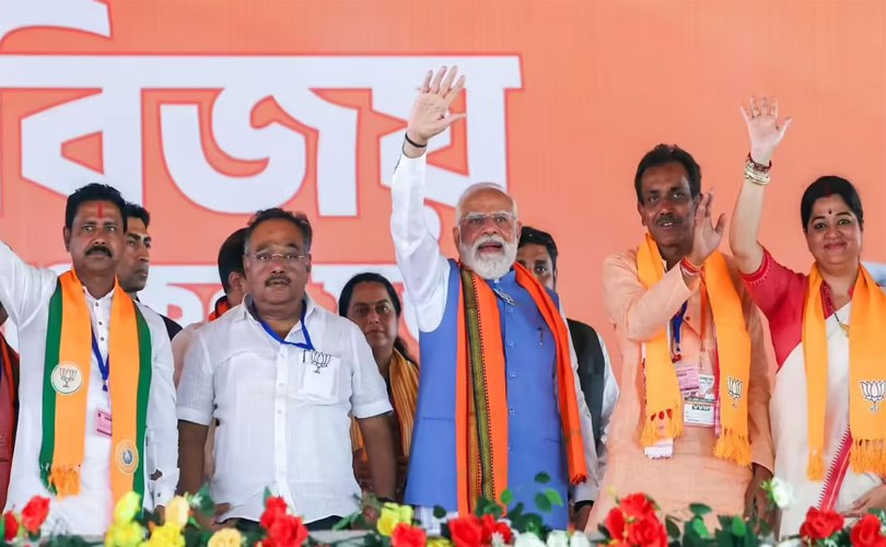 പശ്ചിമ ബം​ഗാളിൽ ബിജെപി അട്ടിമറി വിജയം നേടുമെന്ന് എക്സിറ്റ് പോൾ